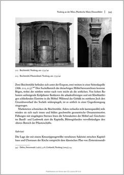Bild der Seite - 343 - in Sakralmöbel aus Österreich - Von Tischlern und ihren Arbeiten im Zeitalter des Absolutismus, Band II: Kunstlandschaften im Norden, Süden und Westen