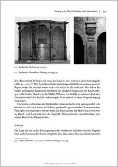 Image of the Page - 343 - in Sakralmöbel aus Österreich - Von Tischlern und ihren Arbeiten im Zeitalter des Absolutismus, Volume II: Kunstlandschaften im Norden, Süden und Westen