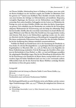 Image of the Page - 371 - in Sakralmöbel aus Österreich - Von Tischlern und ihren Arbeiten im Zeitalter des Absolutismus, Volume II: Kunstlandschaften im Norden, Süden und Westen