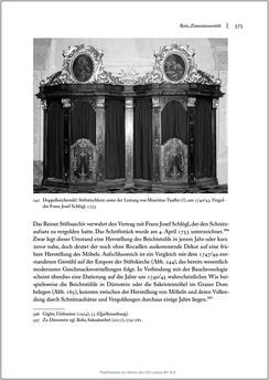 Bild der Seite - 375 - in Sakralmöbel aus Österreich - Von Tischlern und ihren Arbeiten im Zeitalter des Absolutismus, Band II: Kunstlandschaften im Norden, Süden und Westen
