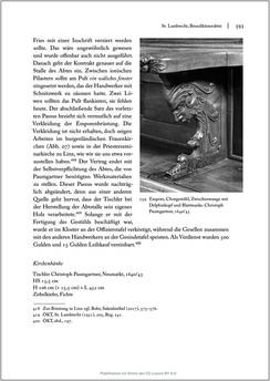 Image of the Page - 393 - in Sakralmöbel aus Österreich - Von Tischlern und ihren Arbeiten im Zeitalter des Absolutismus, Volume II: Kunstlandschaften im Norden, Süden und Westen