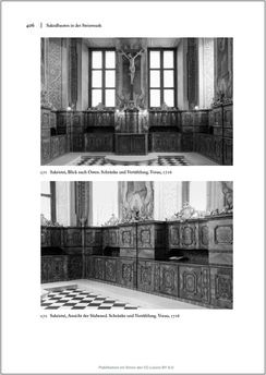 Image of the Page - 406 - in Sakralmöbel aus Österreich - Von Tischlern und ihren Arbeiten im Zeitalter des Absolutismus, Volume II: Kunstlandschaften im Norden, Süden und Westen