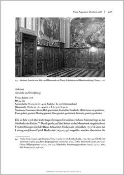 Bild der Seite - 407 - in Sakralmöbel aus Österreich - Von Tischlern und ihren Arbeiten im Zeitalter des Absolutismus, Band II: Kunstlandschaften im Norden, Süden und Westen