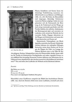 Image of the Page - 422 - in Sakralmöbel aus Österreich - Von Tischlern und ihren Arbeiten im Zeitalter des Absolutismus, Volume II: Kunstlandschaften im Norden, Süden und Westen