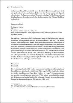 Image of the Page - 426 - in Sakralmöbel aus Österreich - Von Tischlern und ihren Arbeiten im Zeitalter des Absolutismus, Volume II: Kunstlandschaften im Norden, Süden und Westen