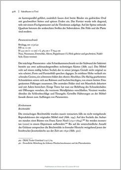 Bild der Seite - 426 - in Sakralmöbel aus Österreich - Von Tischlern und ihren Arbeiten im Zeitalter des Absolutismus, Band II: Kunstlandschaften im Norden, Süden und Westen