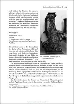 Image of the Page - 435 - in Sakralmöbel aus Österreich - Von Tischlern und ihren Arbeiten im Zeitalter des Absolutismus, Volume II: Kunstlandschaften im Norden, Süden und Westen
