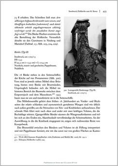 Bild der Seite - 435 - in Sakralmöbel aus Österreich - Von Tischlern und ihren Arbeiten im Zeitalter des Absolutismus, Band II: Kunstlandschaften im Norden, Süden und Westen