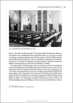 Image of the Page - 441 - in Sakralmöbel aus Österreich - Von Tischlern und ihren Arbeiten im Zeitalter des Absolutismus, Volume II: Kunstlandschaften im Norden, Süden und Westen