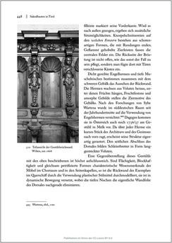 Bild der Seite - 448 - in Sakralmöbel aus Österreich - Von Tischlern und ihren Arbeiten im Zeitalter des Absolutismus, Band II: Kunstlandschaften im Norden, Süden und Westen