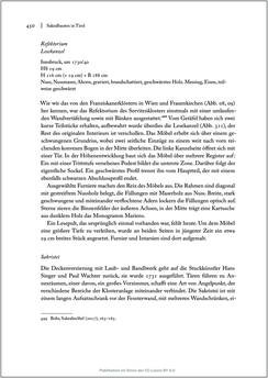 Bild der Seite - 450 - in Sakralmöbel aus Österreich - Von Tischlern und ihren Arbeiten im Zeitalter des Absolutismus, Band II: Kunstlandschaften im Norden, Süden und Westen
