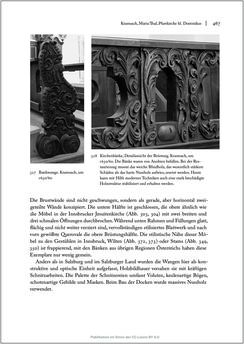 Bild der Seite - 467 - in Sakralmöbel aus Österreich - Von Tischlern und ihren Arbeiten im Zeitalter des Absolutismus, Band II: Kunstlandschaften im Norden, Süden und Westen