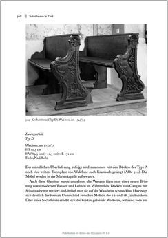 Bild der Seite - 468 - in Sakralmöbel aus Österreich - Von Tischlern und ihren Arbeiten im Zeitalter des Absolutismus, Band II: Kunstlandschaften im Norden, Süden und Westen