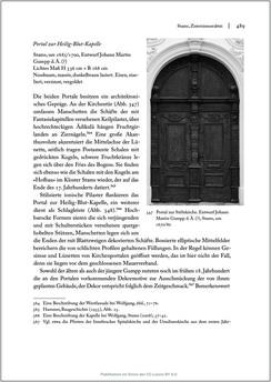 Image of the Page - 489 - in Sakralmöbel aus Österreich - Von Tischlern und ihren Arbeiten im Zeitalter des Absolutismus, Volume II: Kunstlandschaften im Norden, Süden und Westen