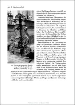 Image of the Page - 510 - in Sakralmöbel aus Österreich - Von Tischlern und ihren Arbeiten im Zeitalter des Absolutismus, Volume II: Kunstlandschaften im Norden, Süden und Westen