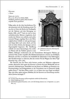 Image of the Page - 511 - in Sakralmöbel aus Österreich - Von Tischlern und ihren Arbeiten im Zeitalter des Absolutismus, Volume II: Kunstlandschaften im Norden, Süden und Westen