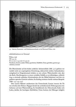 Bild der Seite - 515 - in Sakralmöbel aus Österreich - Von Tischlern und ihren Arbeiten im Zeitalter des Absolutismus, Band II: Kunstlandschaften im Norden, Süden und Westen