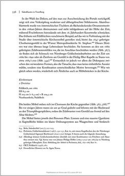 Bild der Seite - 536 - in Sakralmöbel aus Österreich - Von Tischlern und ihren Arbeiten im Zeitalter des Absolutismus, Band II: Kunstlandschaften im Norden, Süden und Westen
