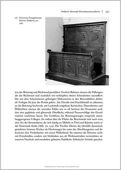 Image of the Page - 537 - in Sakralmöbel aus Österreich - Von Tischlern und ihren Arbeiten im Zeitalter des Absolutismus, Volume II: Kunstlandschaften im Norden, Süden und Westen