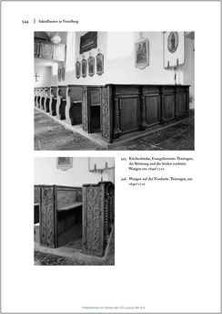 Image of the Page - 544 - in Sakralmöbel aus Österreich - Von Tischlern und ihren Arbeiten im Zeitalter des Absolutismus, Volume II: Kunstlandschaften im Norden, Süden und Westen