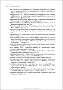 Image of the Page - 612 - in Sakralmöbel aus Österreich - Von Tischlern und ihren Arbeiten im Zeitalter des Absolutismus, Volume II: Kunstlandschaften im Norden, Süden und Westen
