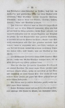 Image of the Page - 22 - in Schilderungen des Merkwürdigen aus allen Theilen des Erdballes