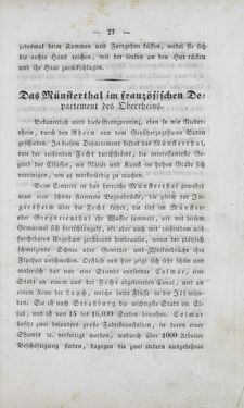 Image of the Page - 27 - in Schilderungen des Merkwürdigen aus allen Theilen des Erdballes