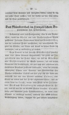 Image of the Page - 27 - in Schilderungen des Merkwürdigen aus allen Theilen des Erdballes