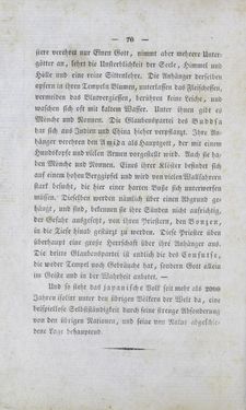 Image of the Page - 70 - in Schilderungen des Merkwürdigen aus allen Theilen des Erdballes