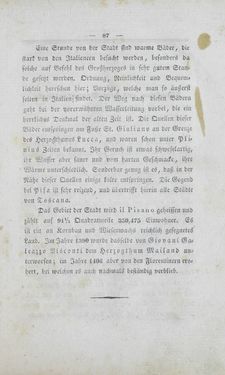 Image of the Page - 87 - in Schilderungen des Merkwürdigen aus allen Theilen des Erdballes