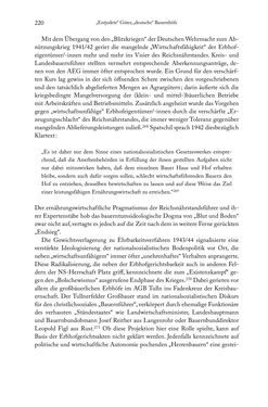 Image of the Page - 220 - in Schlachtfelder - Alltägliches Wirtschaften in der nationalsozialistischen Agrargesellschaft 1938–1945