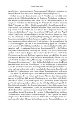 Image of the Page - 221 - in Schlachtfelder - Alltägliches Wirtschaften in der nationalsozialistischen Agrargesellschaft 1938–1945