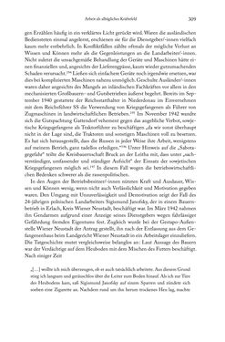 Bild der Seite - 309 - in Schlachtfelder - Alltägliches Wirtschaften in der nationalsozialistischen Agrargesellschaft 1938–1945