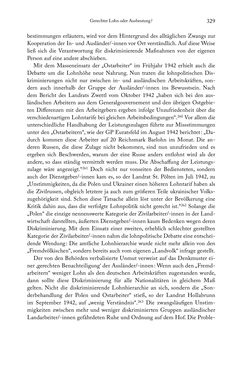 Image of the Page - 329 - in Schlachtfelder - Alltägliches Wirtschaften in der nationalsozialistischen Agrargesellschaft 1938–1945