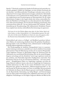 Image of the Page - 345 - in Schlachtfelder - Alltägliches Wirtschaften in der nationalsozialistischen Agrargesellschaft 1938–1945