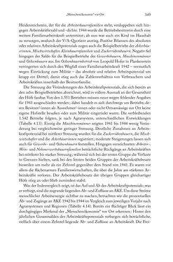 Image of the Page - 349 - in Schlachtfelder - Alltägliches Wirtschaften in der nationalsozialistischen Agrargesellschaft 1938–1945