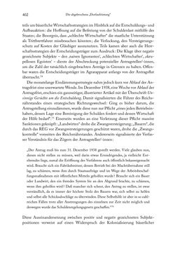 Image of the Page - 402 - in Schlachtfelder - Alltägliches Wirtschaften in der nationalsozialistischen Agrargesellschaft 1938–1945