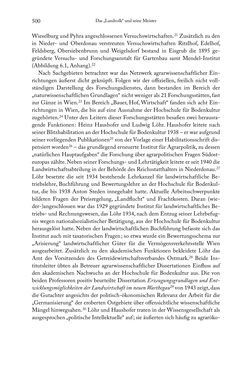 Image of the Page - 500 - in Schlachtfelder - Alltägliches Wirtschaften in der nationalsozialistischen Agrargesellschaft 1938–1945