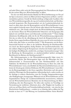 Image of the Page - 538 - in Schlachtfelder - Alltägliches Wirtschaften in der nationalsozialistischen Agrargesellschaft 1938–1945