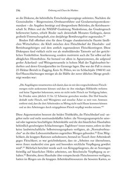 Image of the Page - 596 - in Schlachtfelder - Alltägliches Wirtschaften in der nationalsozialistischen Agrargesellschaft 1938–1945