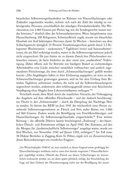 Bild der Seite - 598 - in Schlachtfelder - Alltägliches Wirtschaften in der nationalsozialistischen Agrargesellschaft 1938–1945