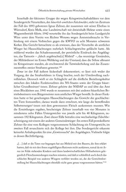 Image of the Page - 615 - in Schlachtfelder - Alltägliches Wirtschaften in der nationalsozialistischen Agrargesellschaft 1938–1945