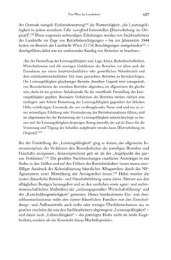Image of the Page - 687 - in Schlachtfelder - Alltägliches Wirtschaften in der nationalsozialistischen Agrargesellschaft 1938–1945