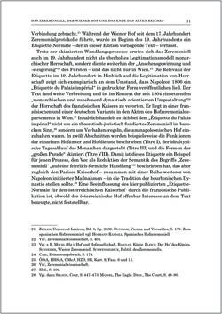 Image of the Page - 11 - in Norm und Zeremoniell - Das Etiquette-Normale für den Wiener Hof von circa 1812