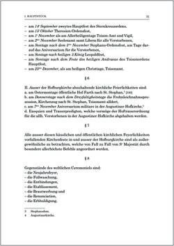 Image of the Page - 31 - in Norm und Zeremoniell - Das Etiquette-Normale für den Wiener Hof von circa 1812