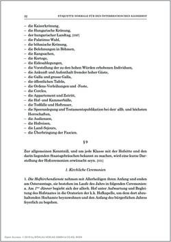 Image of the Page - 32 - in Norm und Zeremoniell - Das Etiquette-Normale für den Wiener Hof von circa 1812