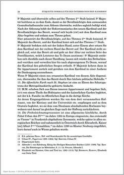Image of the Page - 38 - in Norm und Zeremoniell - Das Etiquette-Normale für den Wiener Hof von circa 1812