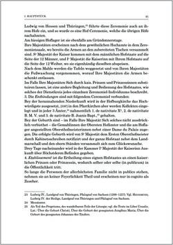 Image of the Page - 41 - in Norm und Zeremoniell - Das Etiquette-Normale für den Wiener Hof von circa 1812