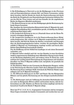 Bild der Seite - 43 - in Norm und Zeremoniell - Das Etiquette-Normale für den Wiener Hof von circa 1812