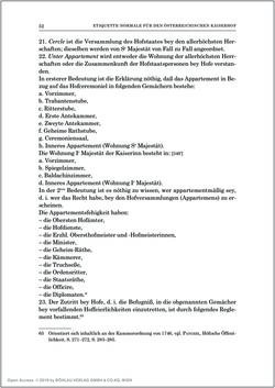 Bild der Seite - 52 - in Norm und Zeremoniell - Das Etiquette-Normale für den Wiener Hof von circa 1812